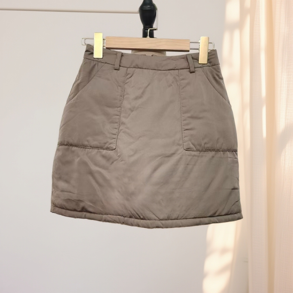 秋冬加厚显瘦短款半身裙包臀短裙W291