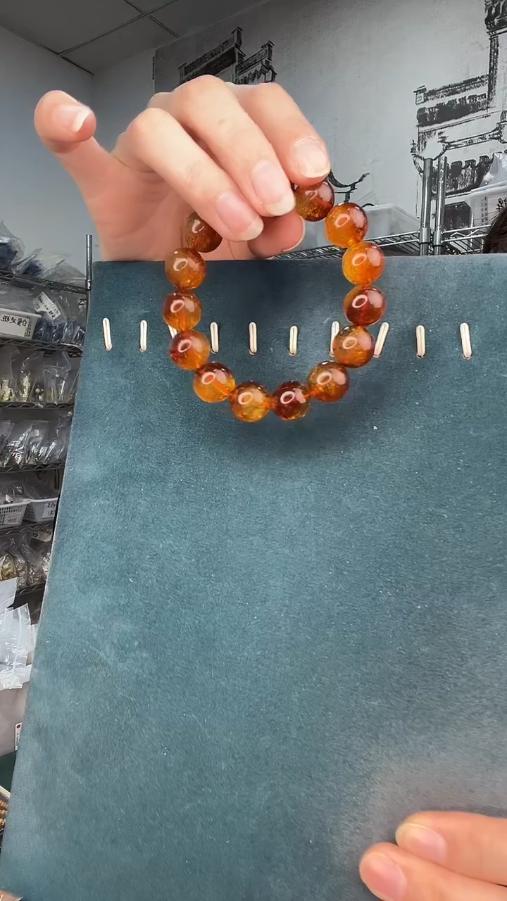 裸石琥珀未镶嵌정*A2993天然蜜蜡