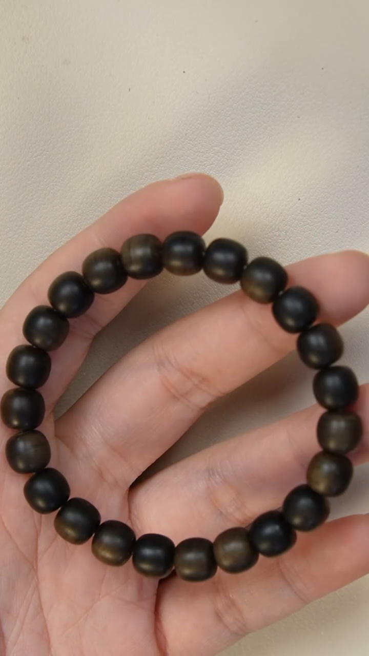 【闪购商品】檀香木手串/手链阴沉老山檀香8*9老型单圈