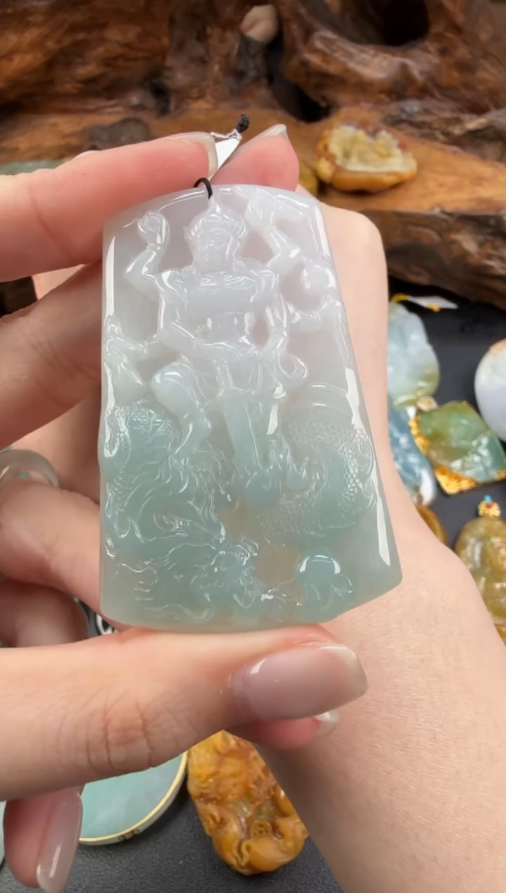 吊坠(不含链)未镶嵌翡翠翡翠饰品-229