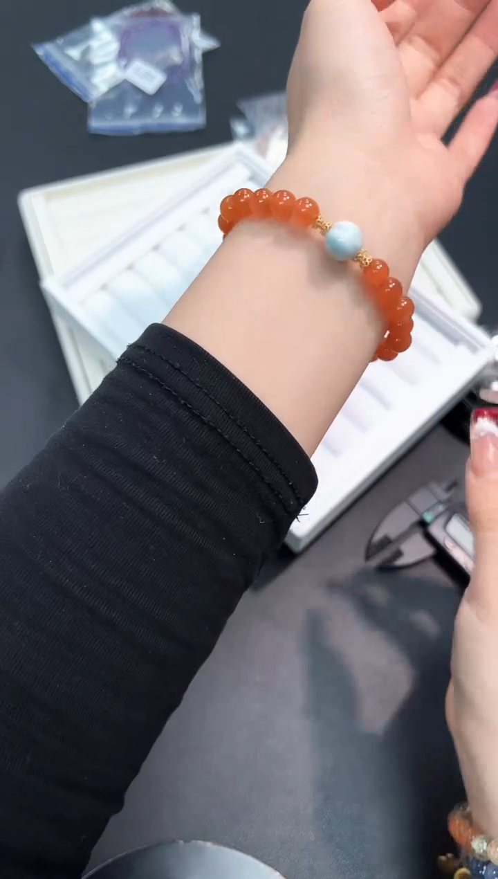 【闪购商品】水晶手串未镶嵌28L多样性发其一/1条默认微瑕