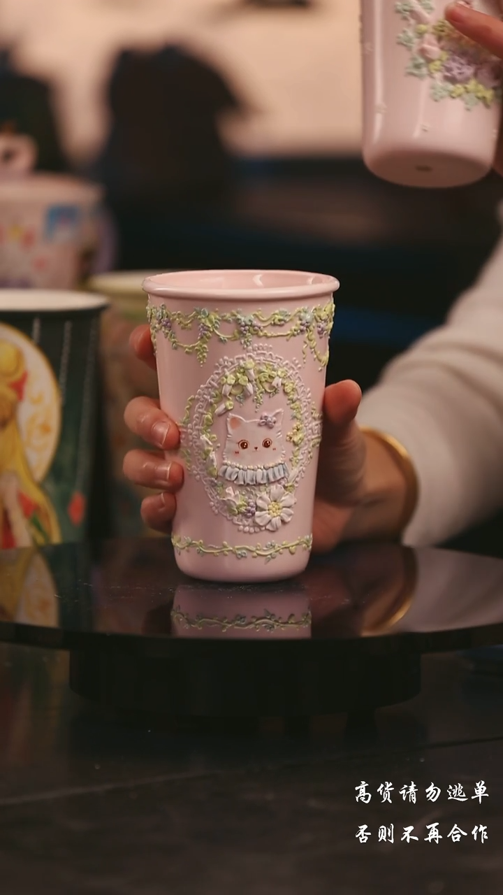 陶瓷景德镇可爱设计师款陶瓷 