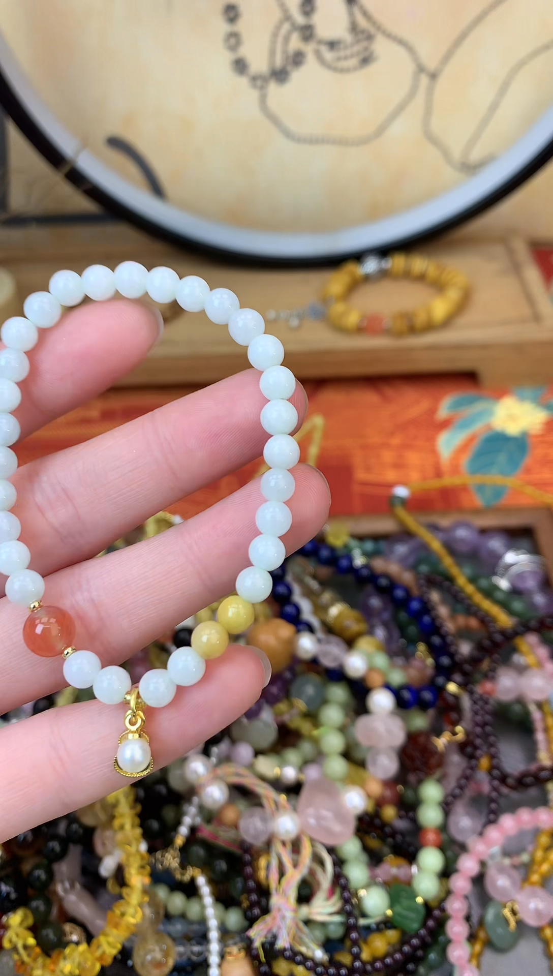 【闪购商品】翡翠手饰未镶嵌153手串