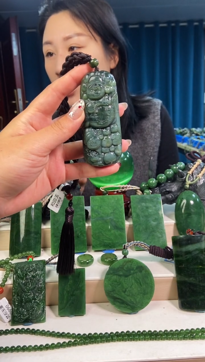 【闪购商品】和田玉挂件未镶嵌1