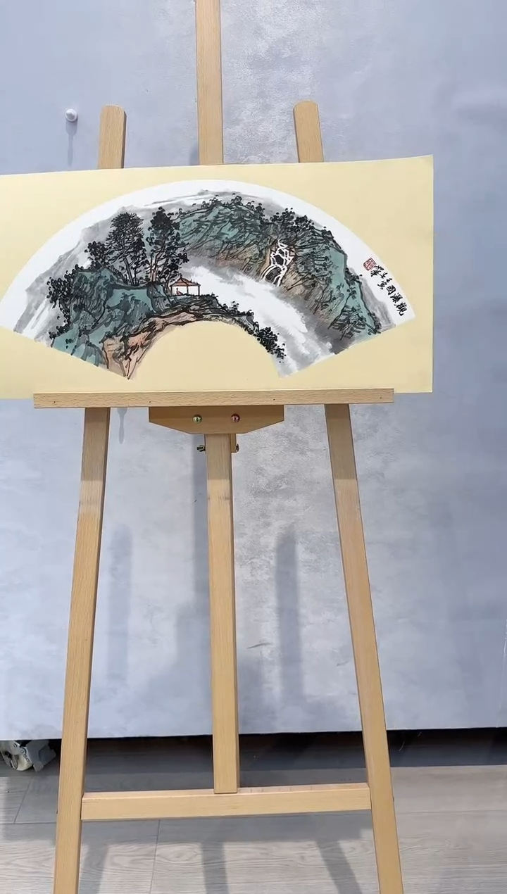 【闪购商品】纸本1炳山艺术----------潘如华作品