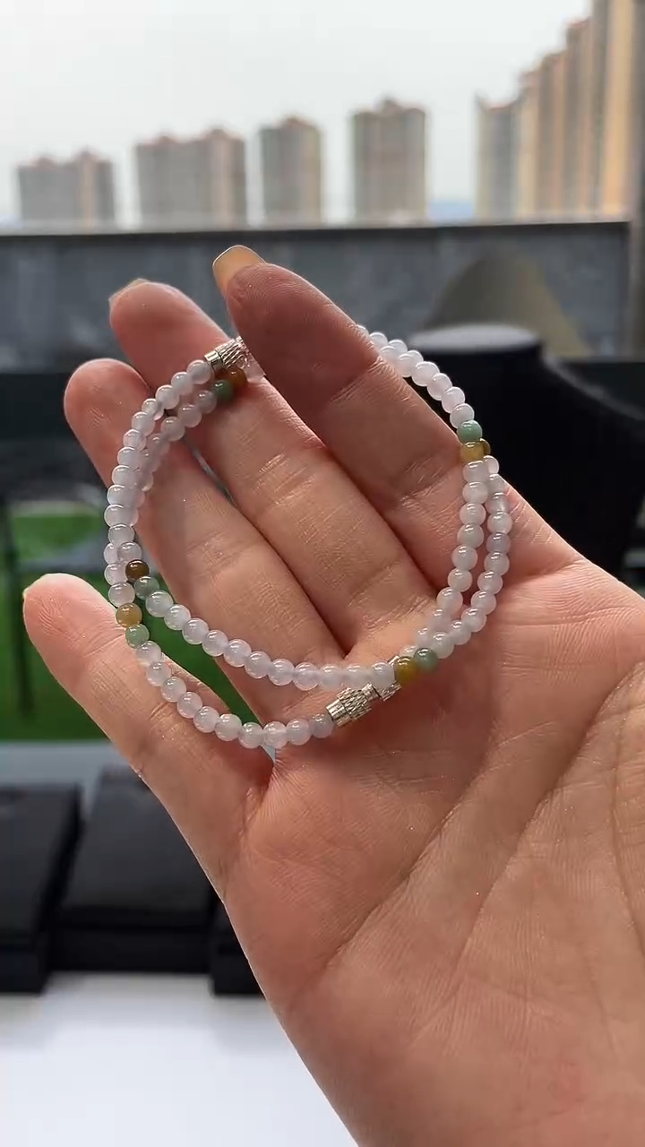 颈饰未镶嵌翡翠br天然A货翡翠多样性发一GS-4