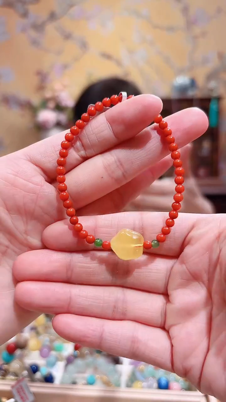 未镶嵌手链南红玛瑙南红设计款手链