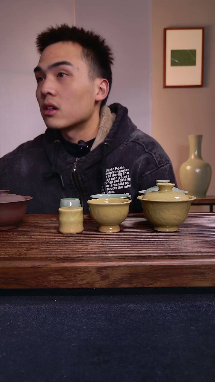 和青禾米黄三件套