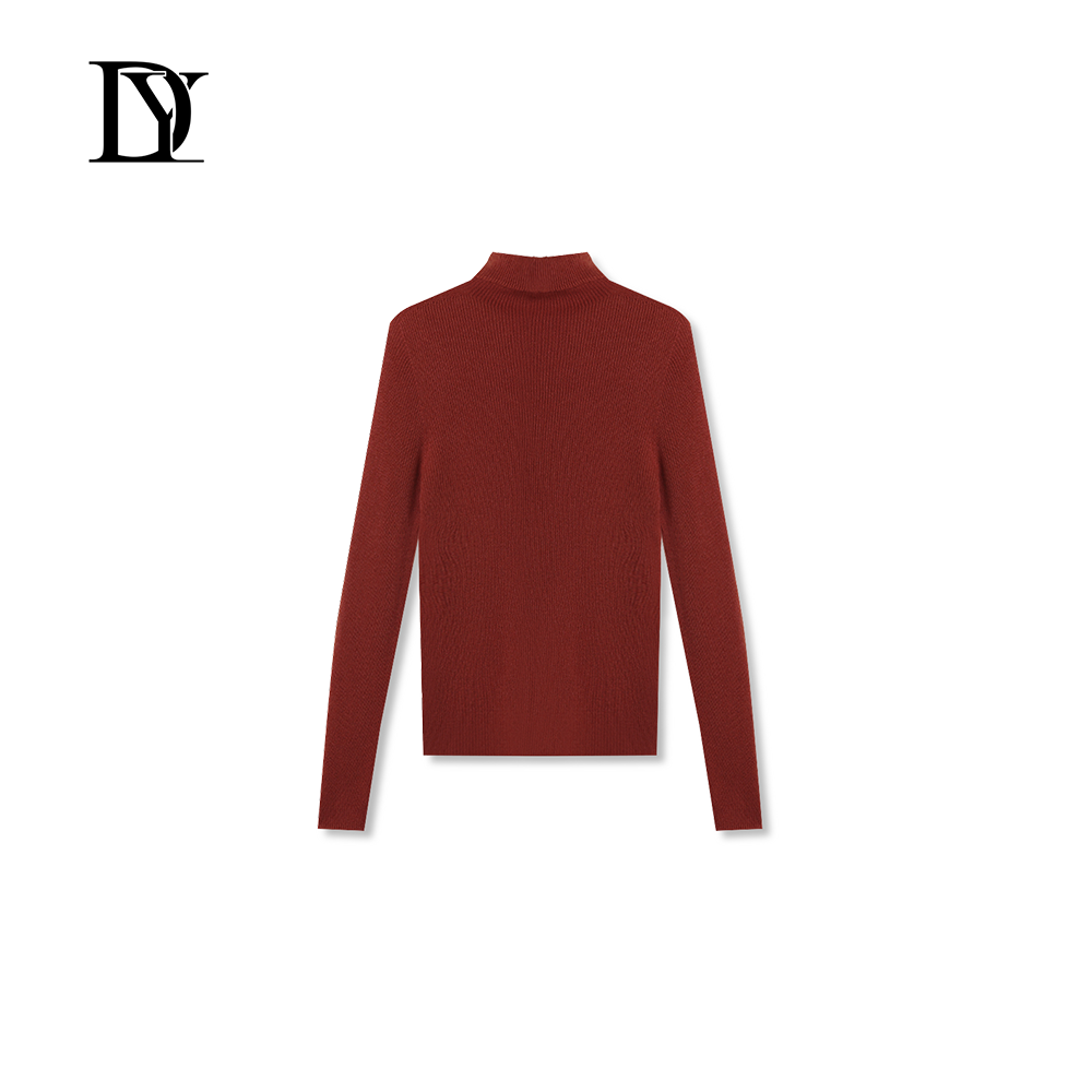 大缘·缘本【矜糯全羊毛】秋冬新款全羊毛高龄打底衫DZ808