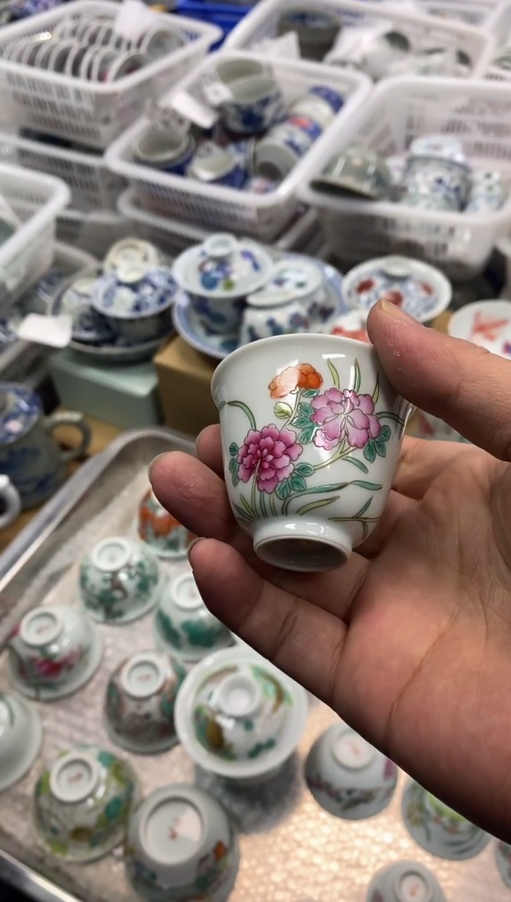 摆件陶景德陶瓷茶具容量约40