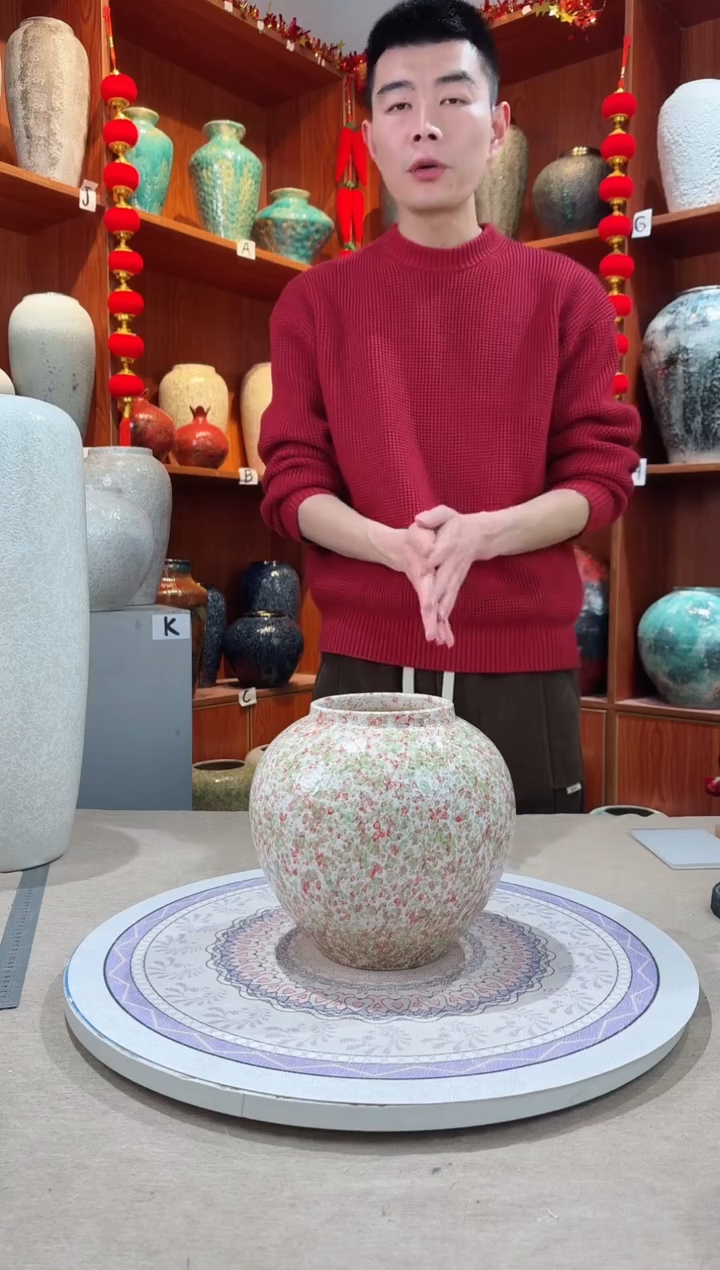【闪购商品】瓶陶瓷花瓶 无花 绿野仙踪小号