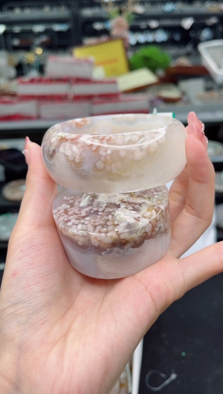 石英质玉未镶嵌手镯60圈口（赠品镯心）1881660