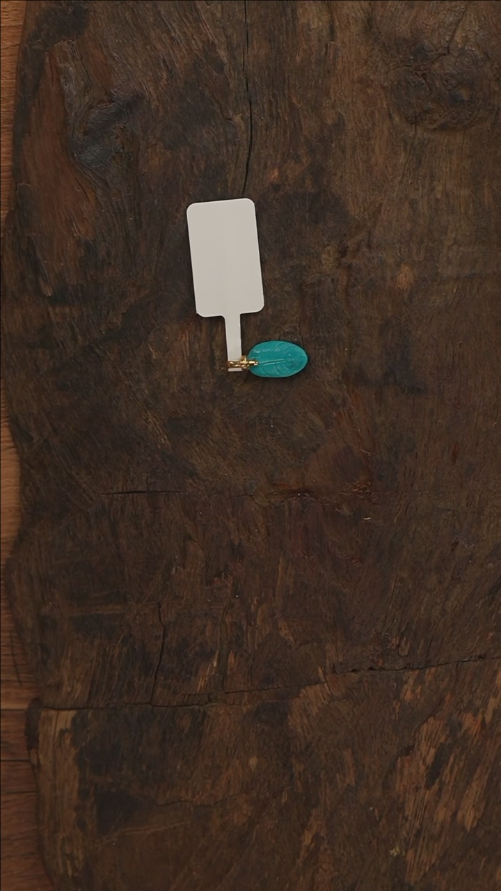 【闪购商品】绿松石吊坠18K金镶嵌定制-S2908