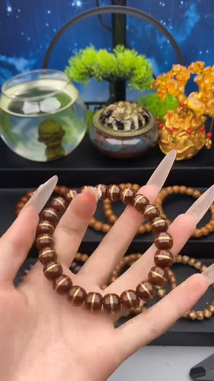 紫金鼠手串紫金鼠一线天二代40号