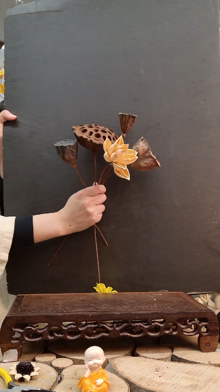 木实木花瓶直播间间