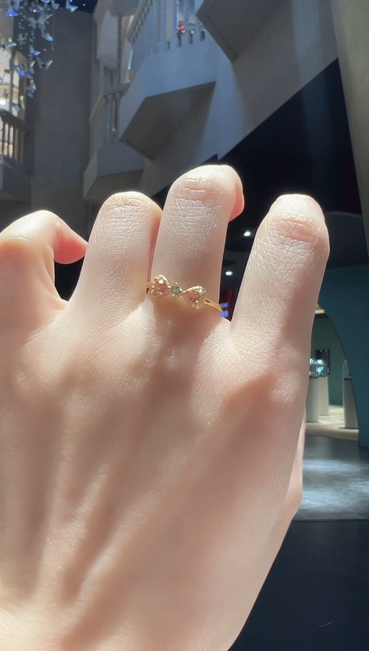 【闪购商品】碧玺戒指银S925镶嵌61】