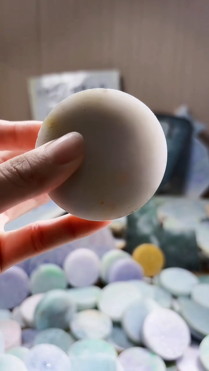 翡翠未镶嵌颈饰翡翠A货 温谭881
