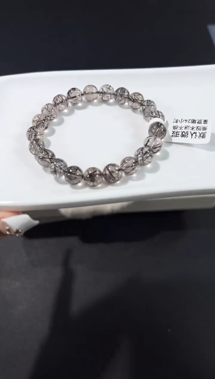 未镶嵌手串水晶68t多样性发其一【1条】默认微瑕9mm