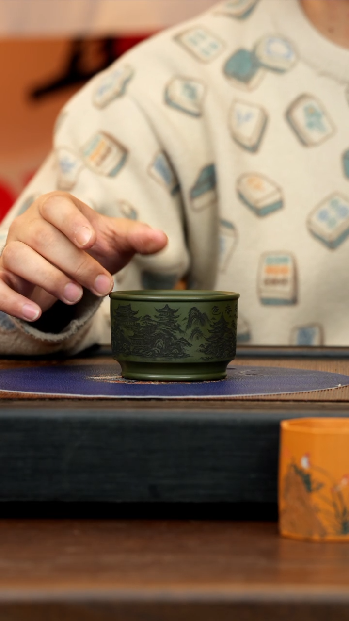 【闪购商品】紫砂茶壶团团紫砂精选主人杯