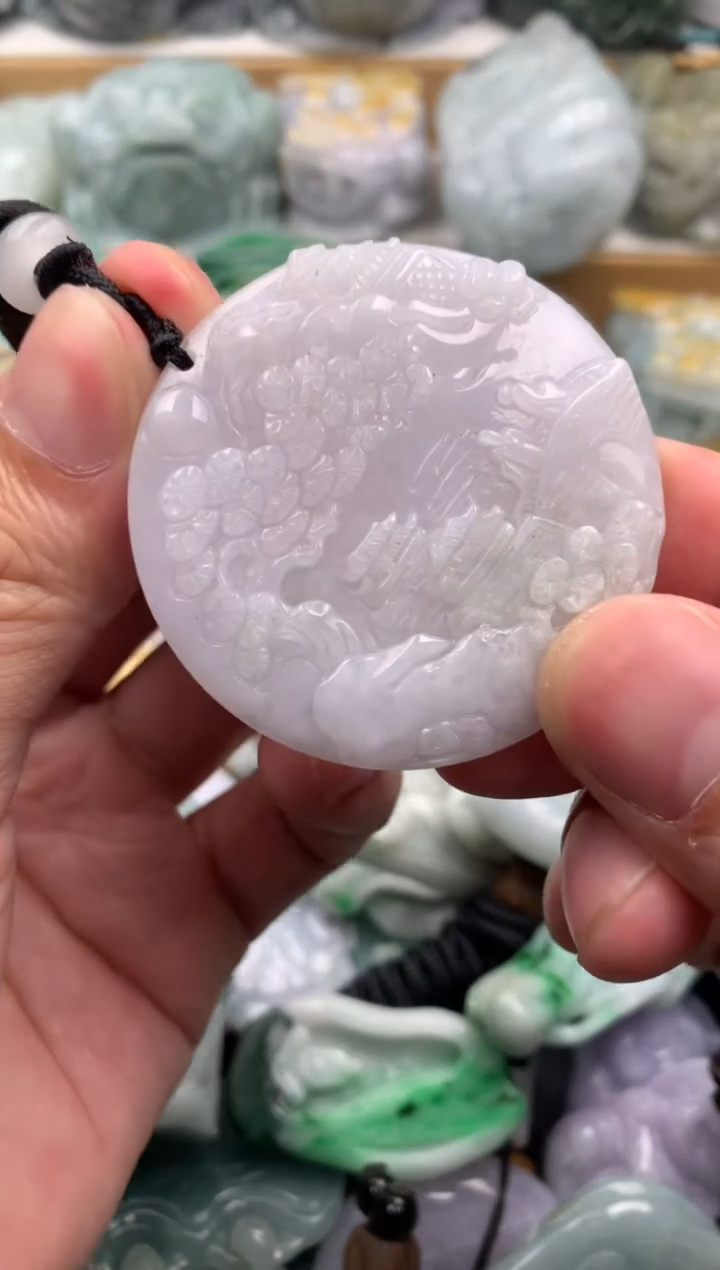 吊坠(不含链)未镶嵌翡翠1