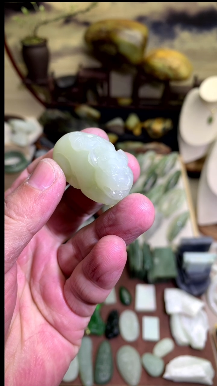 【闪购商品】和田玉颈饰未镶嵌新疆山料貔貅