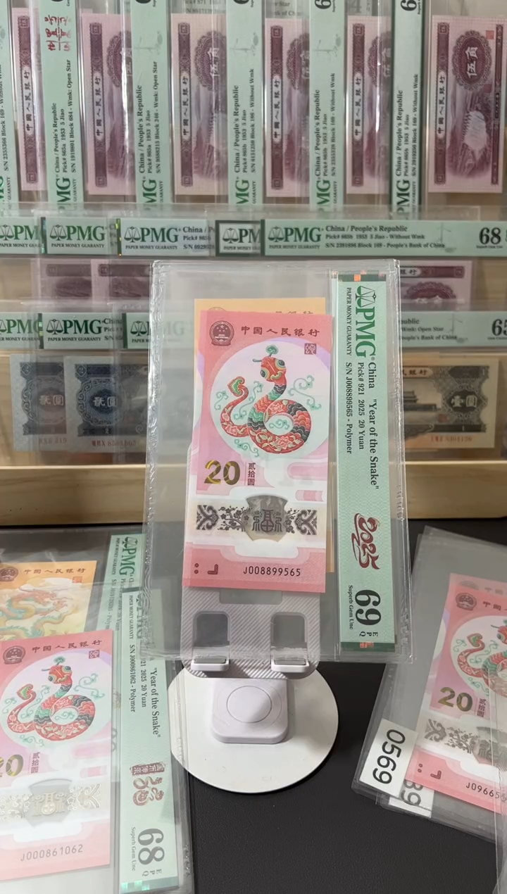塑料挑**己蛇钞pmg69金马王