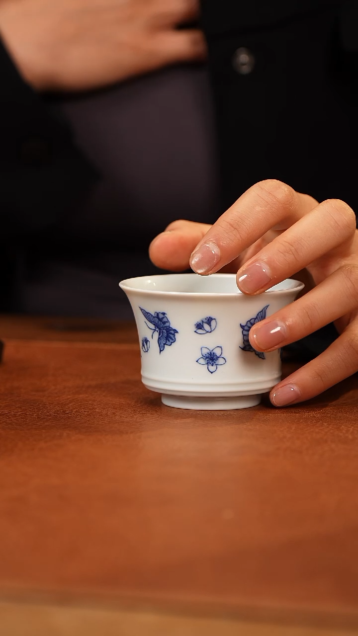 【闪购商品】杯景德镇青花主人杯