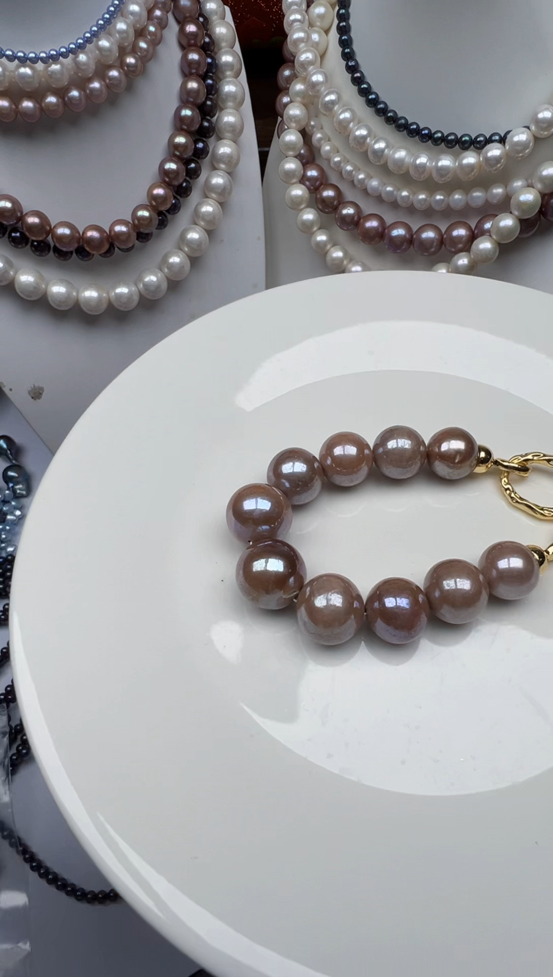 淡水珍珠未镶嵌颈饰1