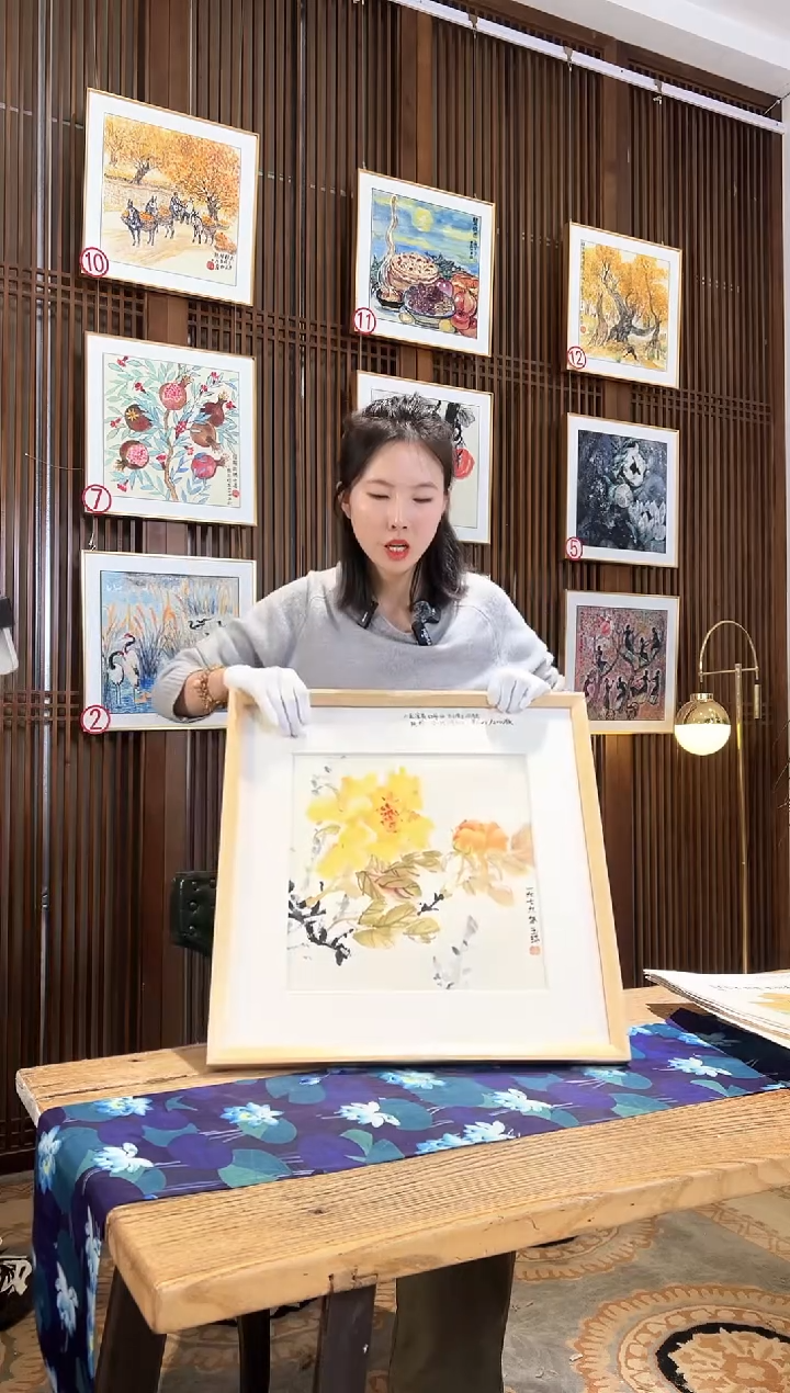 版画版画耿玉琨名章限量版画S