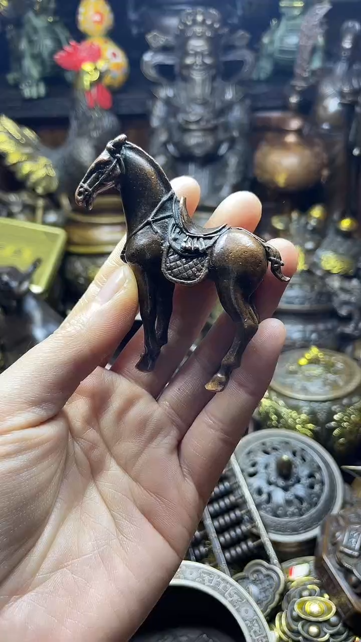 闪购链接，点击下单，有运费险，铜摆件