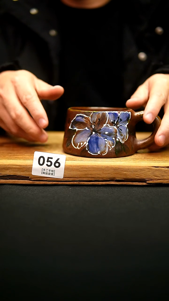 @@陶园瓷舍@@纯手工手绘@高温釉下彩