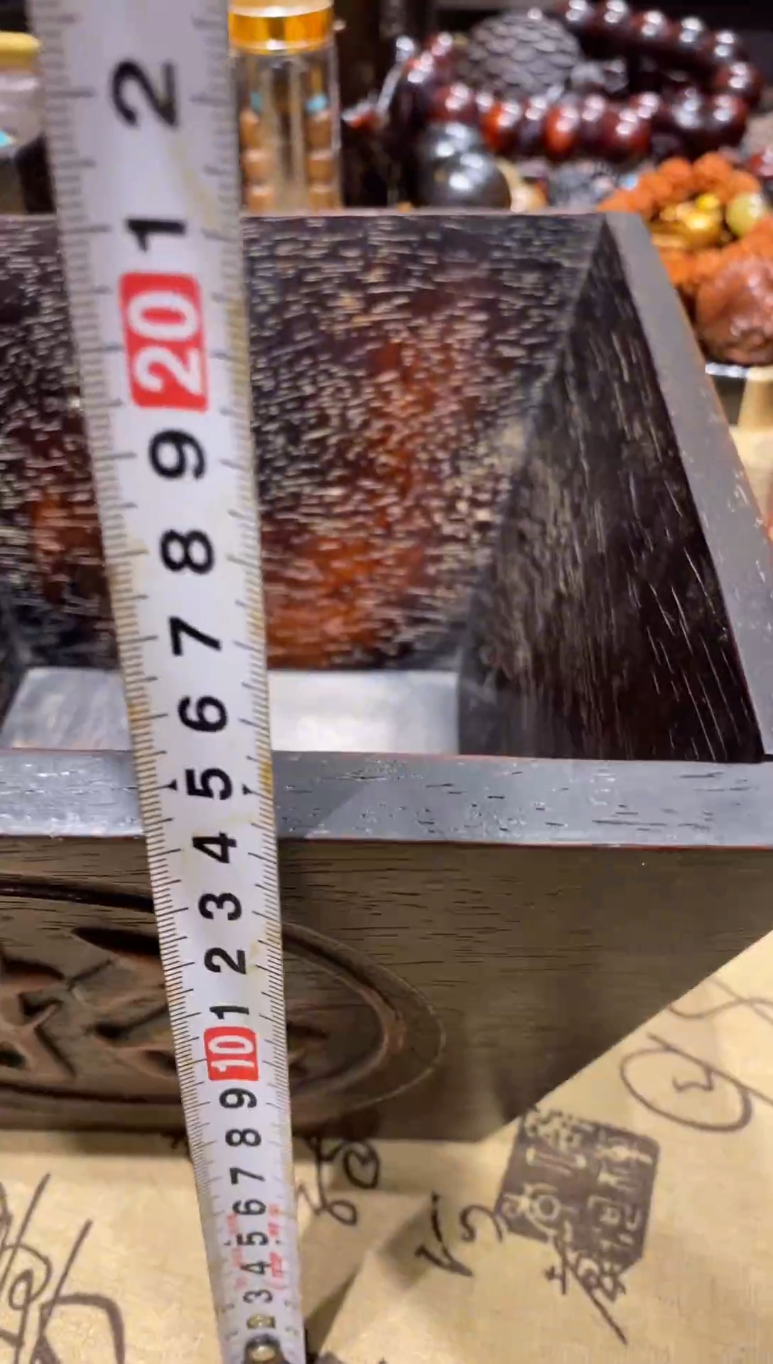 木小叶紫檀米斗大尺寸