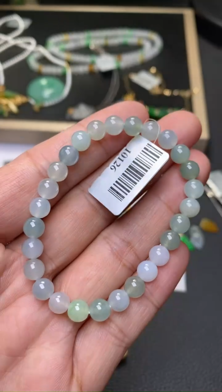 颈饰未镶嵌翡翠净货33573