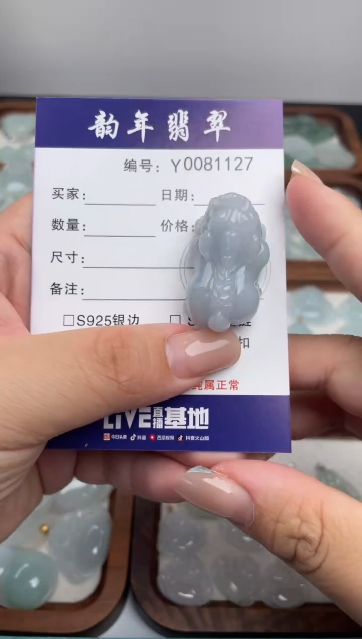 颈饰未镶嵌翡翠貔貅