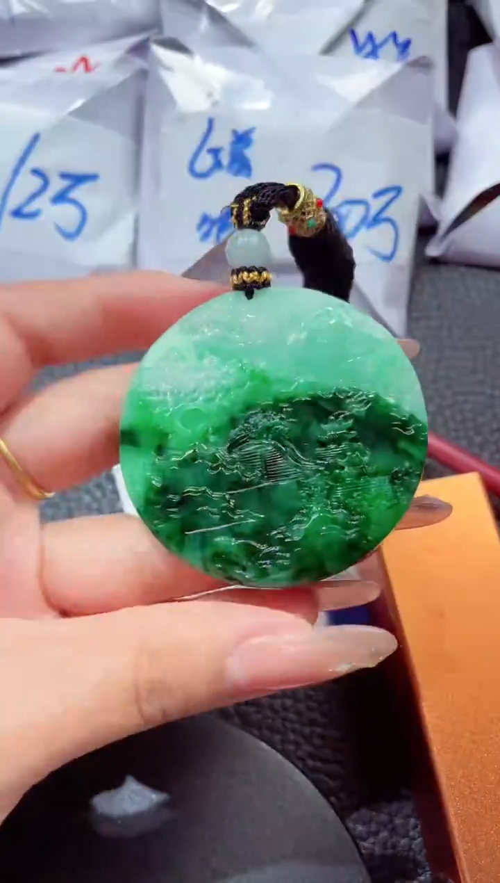 颈饰未镶嵌翡翠669*