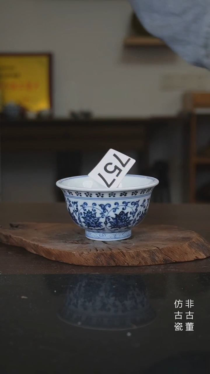 景德镇手工手绘陶瓷微瑕