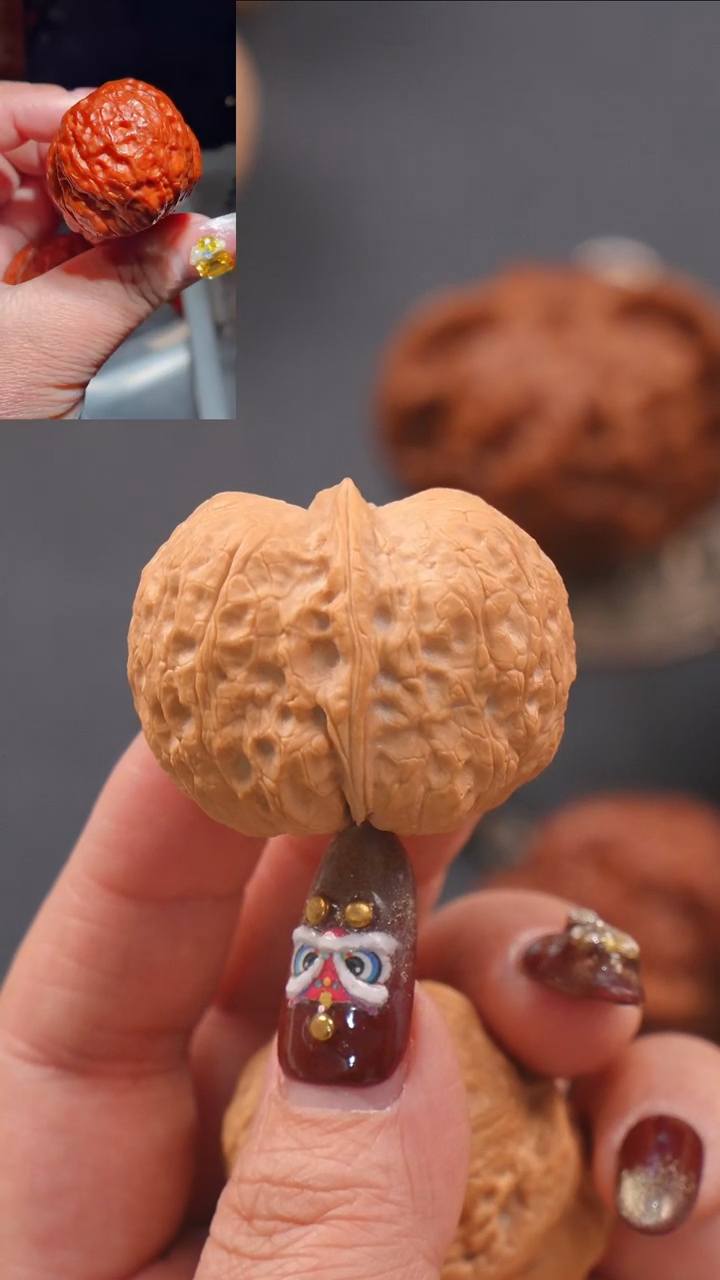 【闪购商品】文玩核桃把件41天启元宝王（全品）