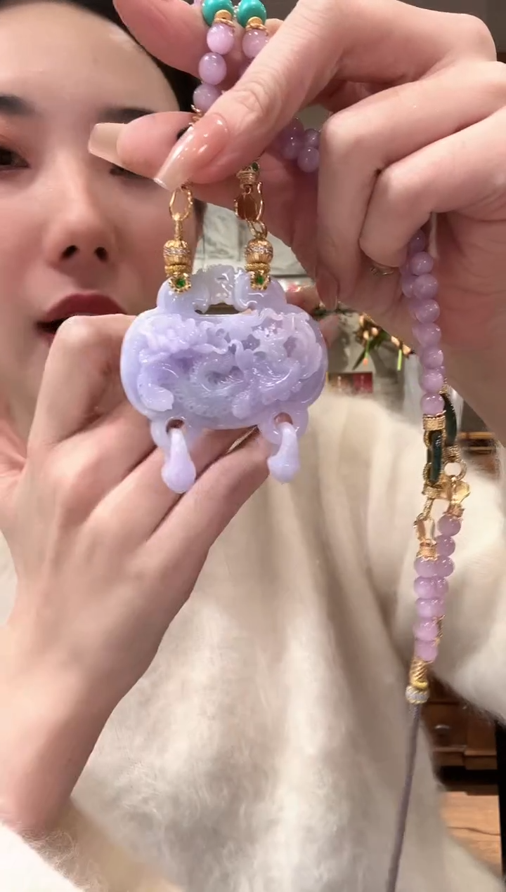 【闪购商品】翡翠颈饰未镶嵌国风