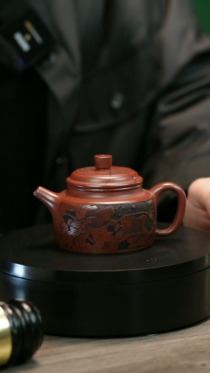 茶壶紫砂烟****车H2419李發香龙血砂荷气生财德中