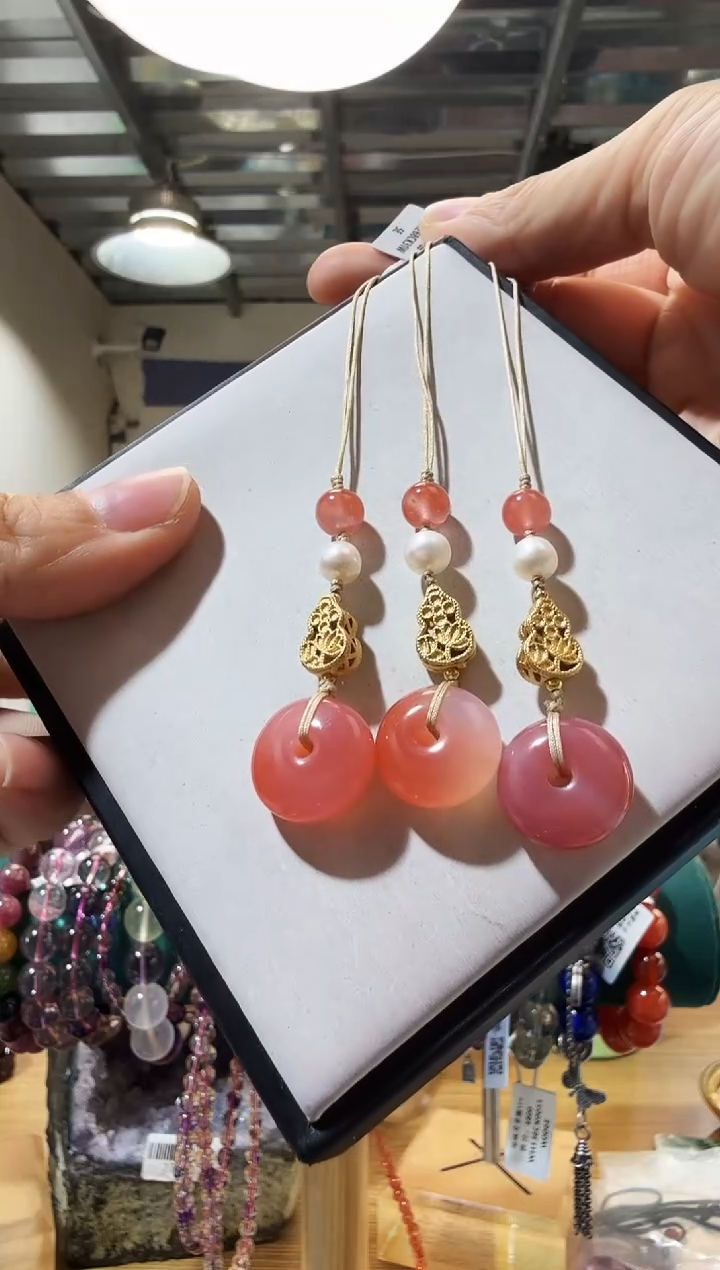 未镶嵌玛瑙/玉髓珠宝半成品优0482  多样性发一件 