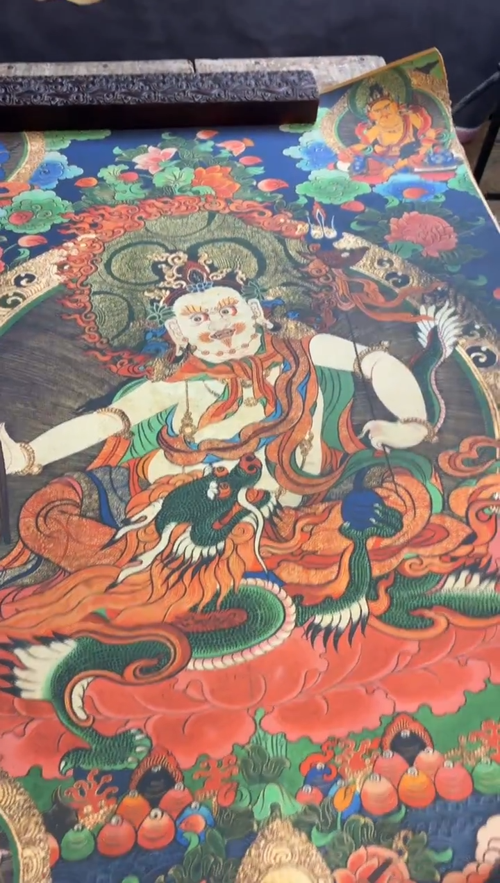 装裱画澄空梵像高端精选链接AA55