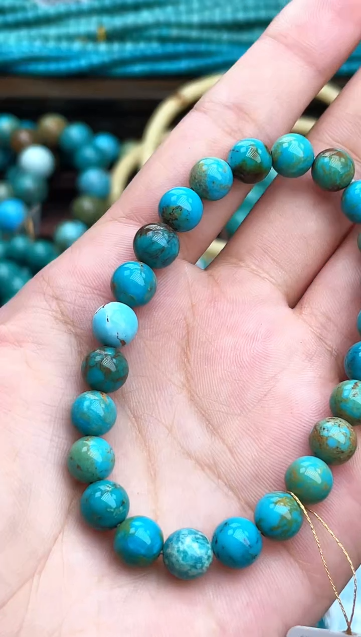 未镶嵌绿松石珠宝奇石035