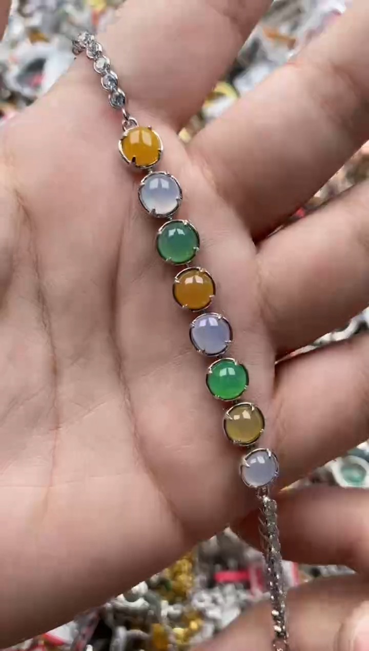 【闪购商品】翡翠戒指银S925镶嵌44444---2