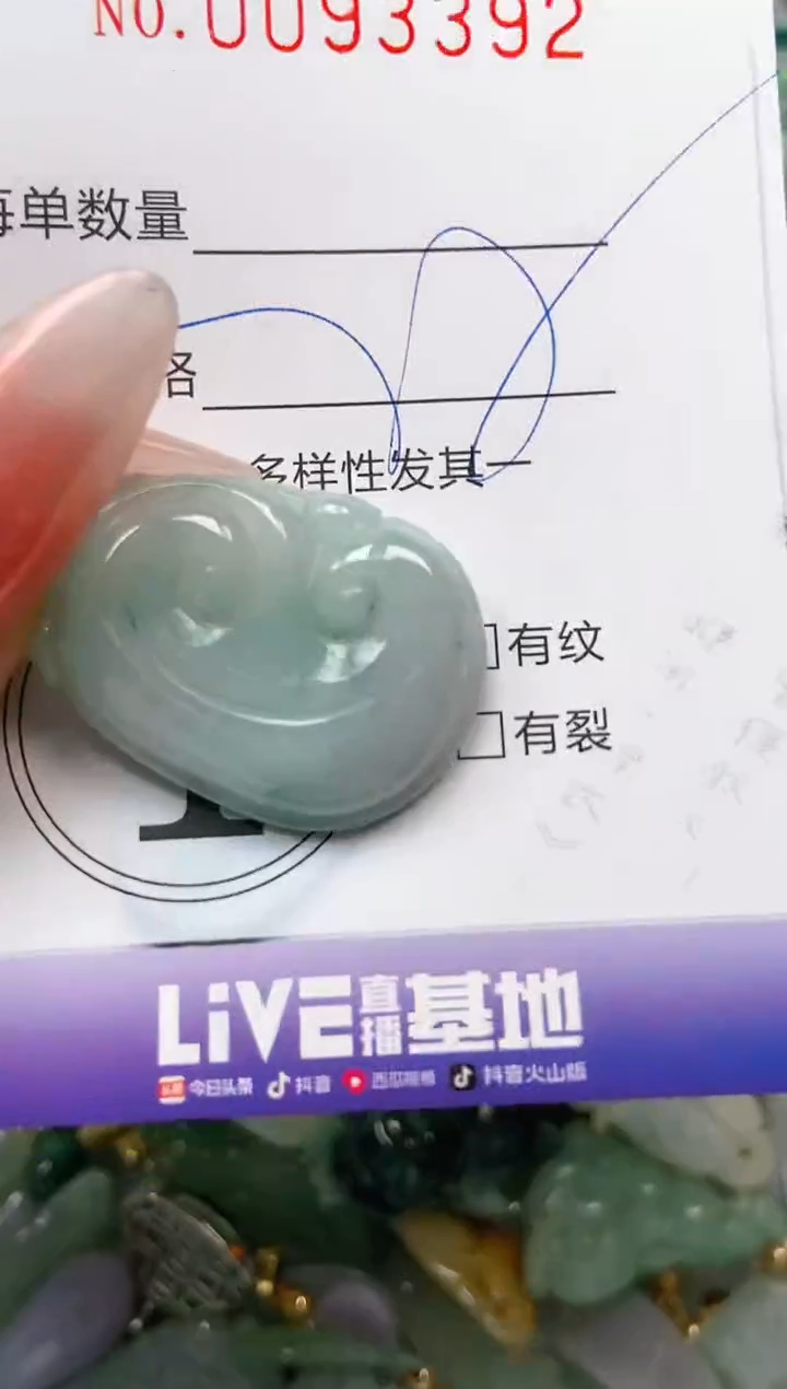 【闪购商品】翡翠颈饰未镶嵌闪购0093392