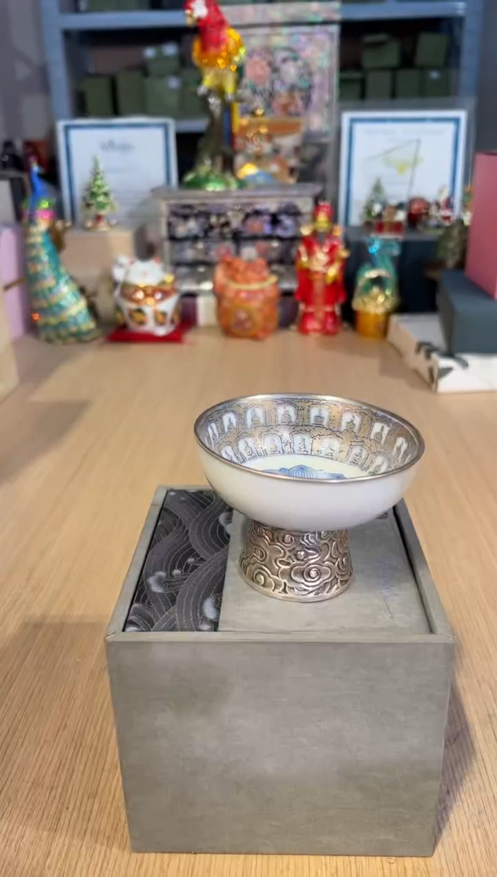 【闪购商品】杯131万佛高脚杯       