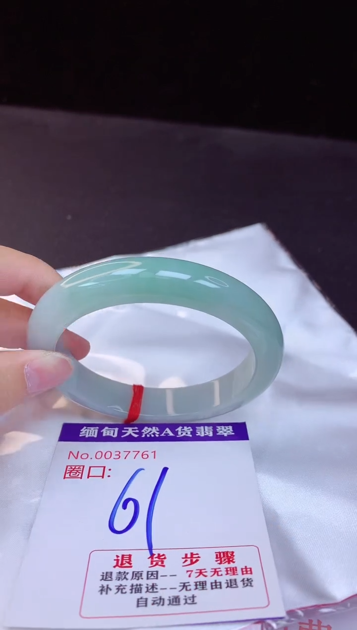 【闪购商品】翡翠手镯未镶嵌61+             