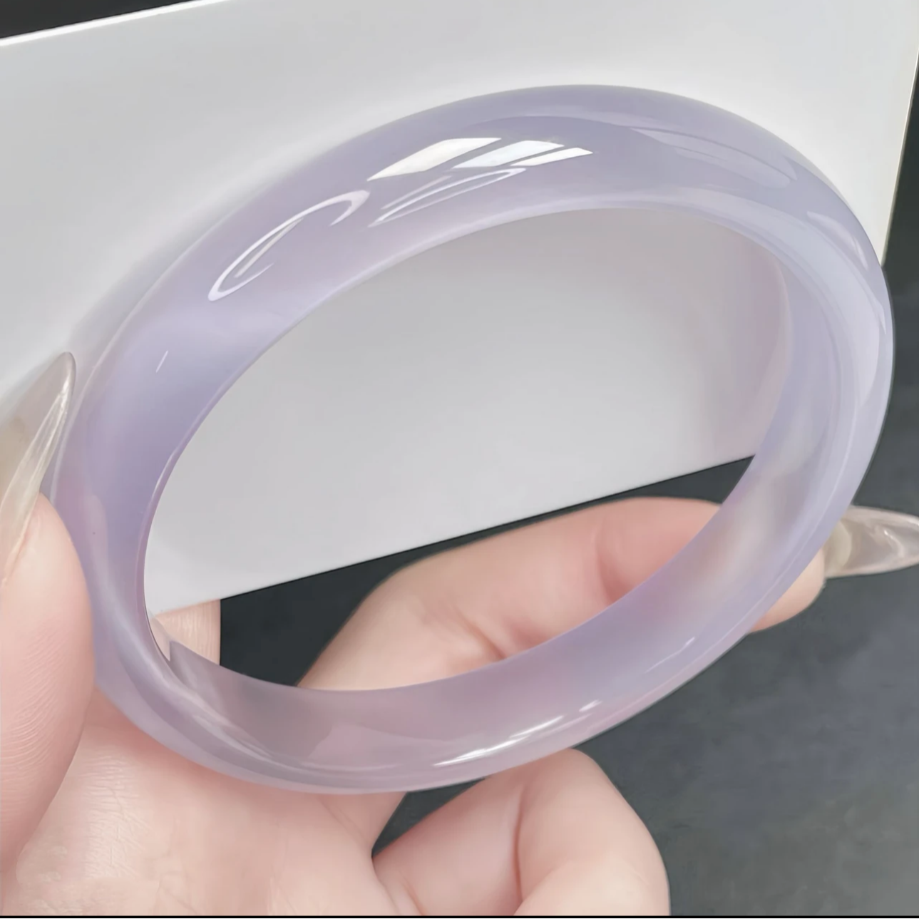 手镯 冰冰紫  高贵优雅气质款  63-64圈口