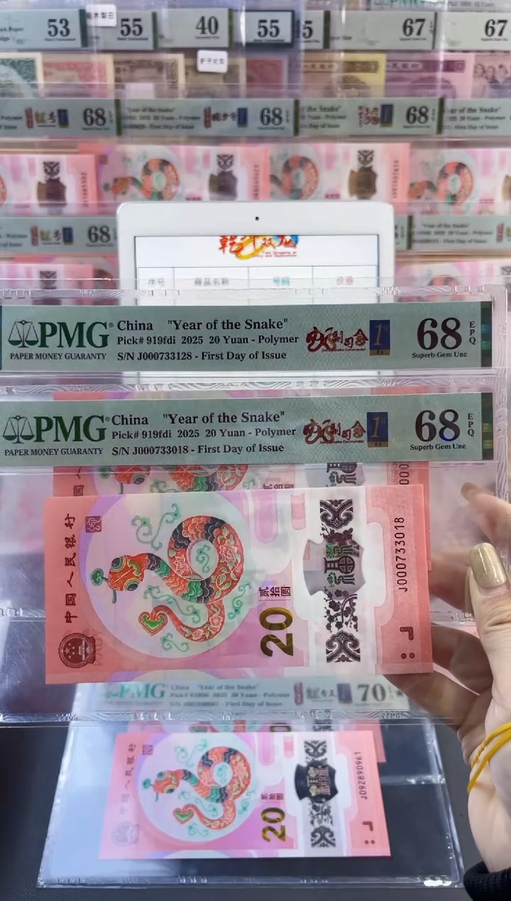 【闪购商品】塑料蛇副司令首日PMG68分尾128.018