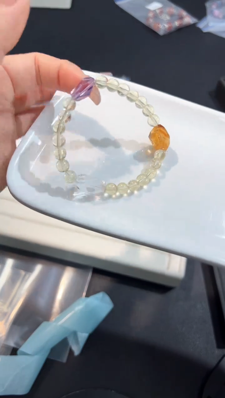 【闪购商品】水晶手串未镶嵌8G多样性发其一/1条默认微瑕