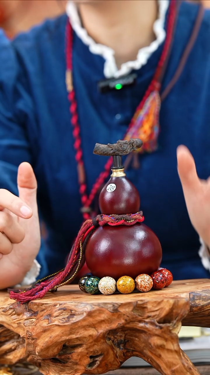 【闪购商品】245—光岳葫天然大漆酒葫芦不含漆珠